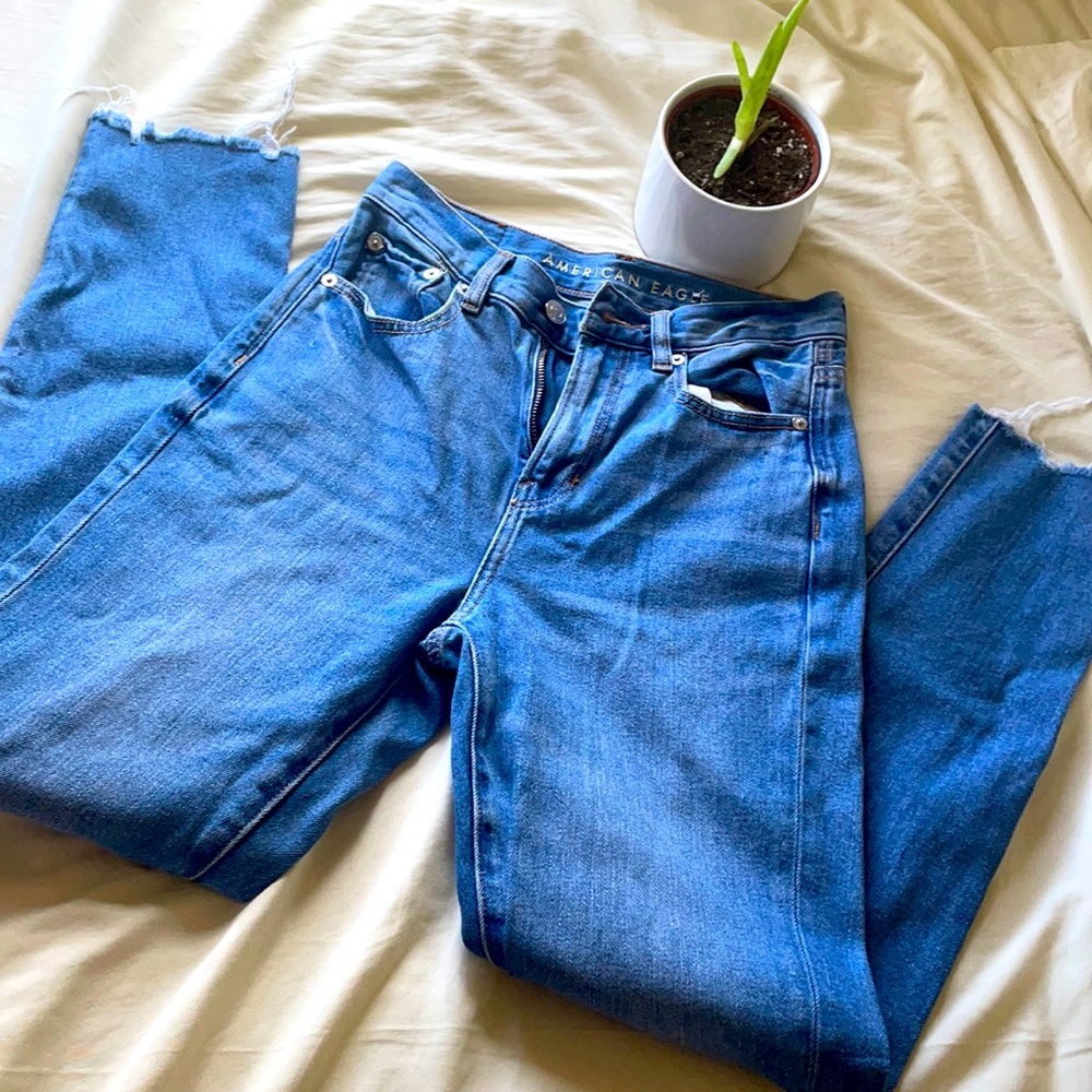 AE mom jeans ❤️
